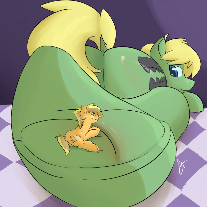 Giantess Princess Zelda Vore Anaal Pony