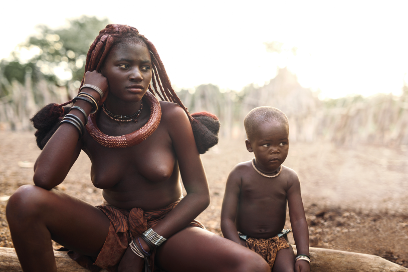 Khimba Girl Nude tribe