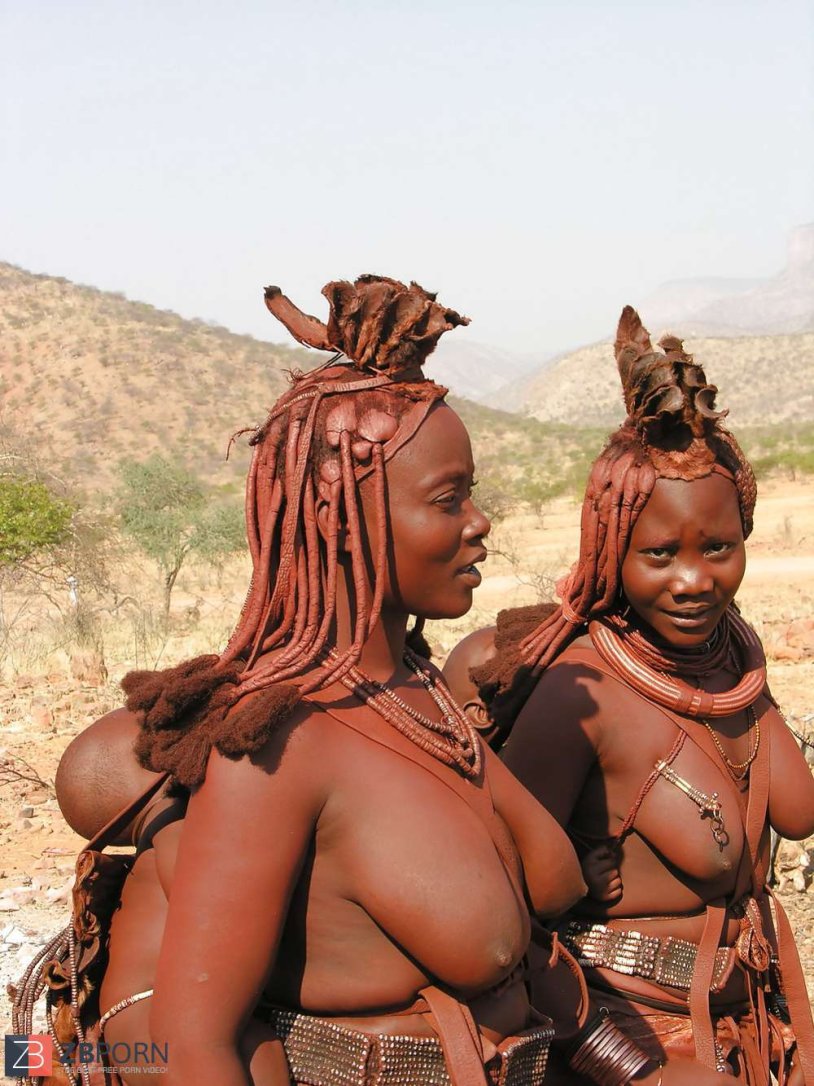 Naked girls of the Khimba tribe