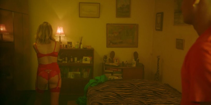 Daria Melnikova in underwear