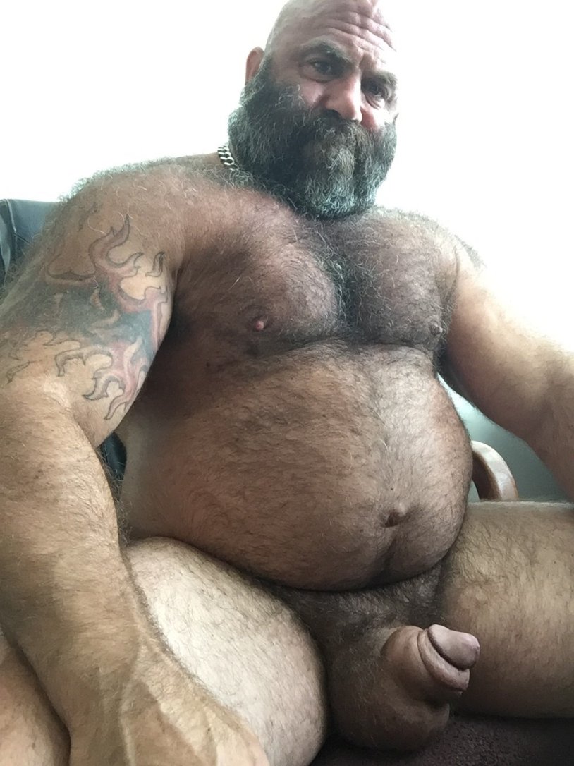 Naked thick hairy men