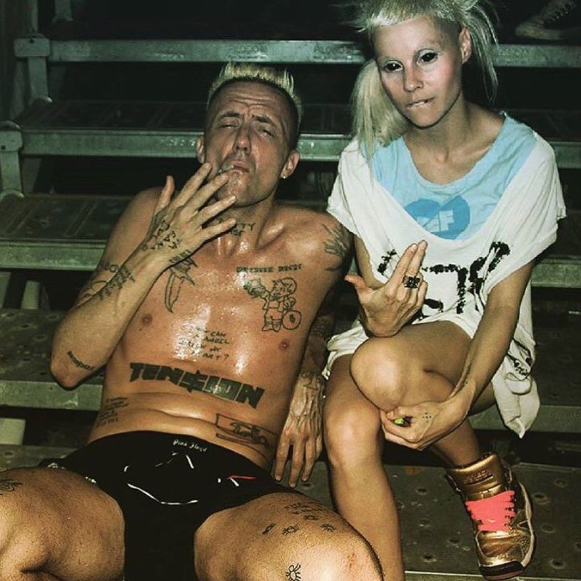 Soloist Die Antwoord photo for playboy
