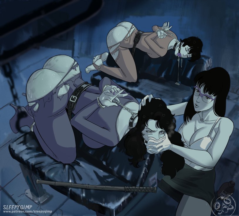 BDSM comics Sleepygimp Violet Taking a Break