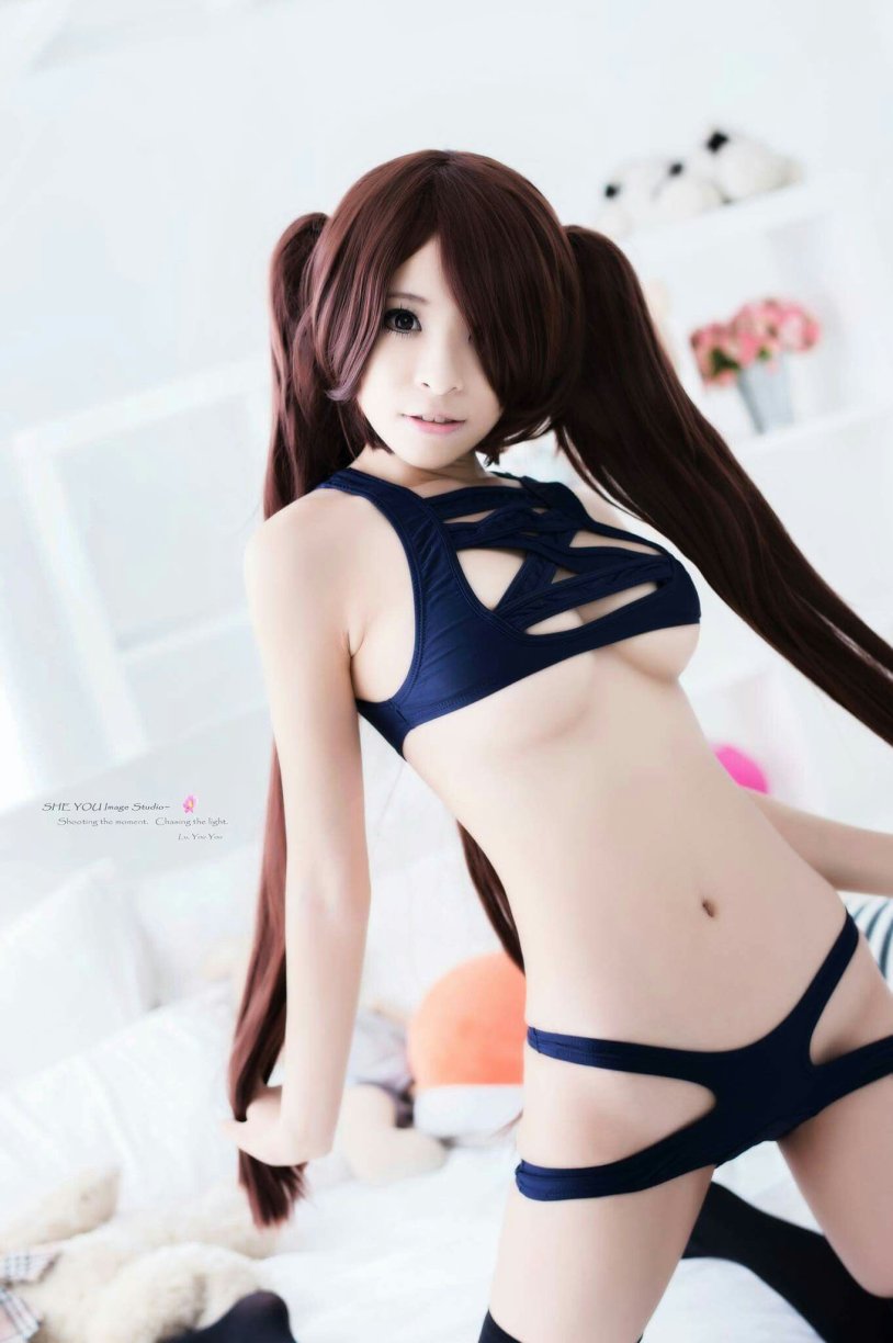 Cosplay in underwear