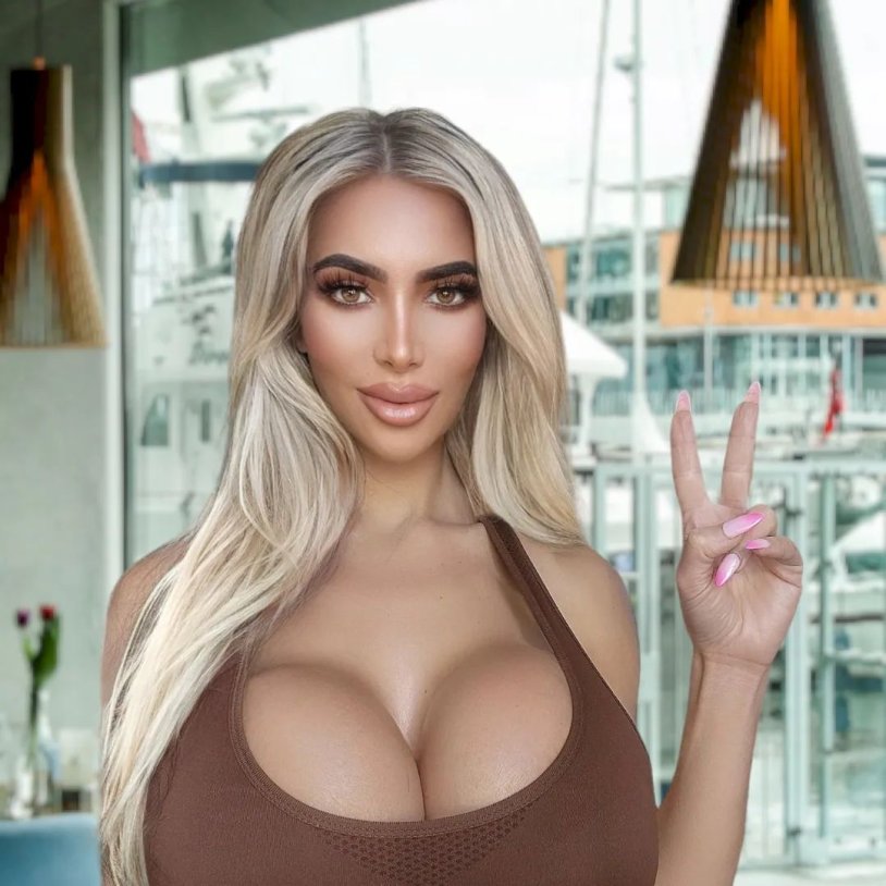 Double Kim Kardashian