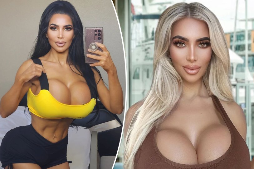 Double Kim Kardashian