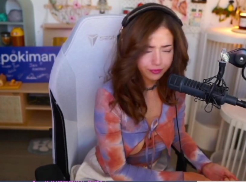 Pokimane nip slip