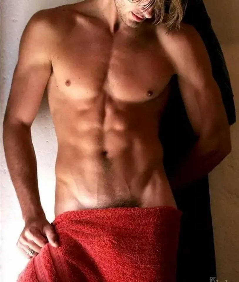 Beautiful half -naked guys