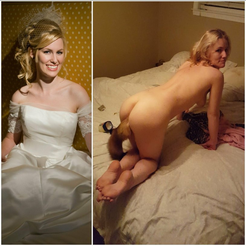 Selfie private nude bride