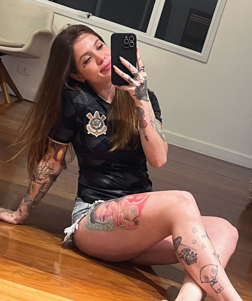 Girl with tattoos