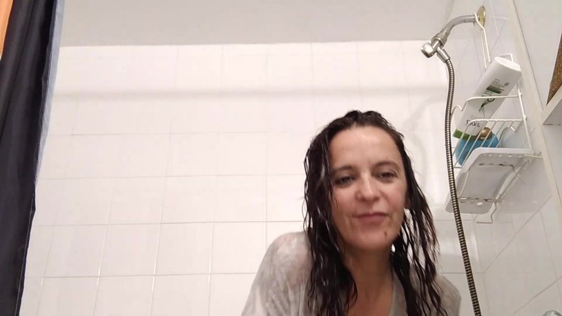Women in the shower