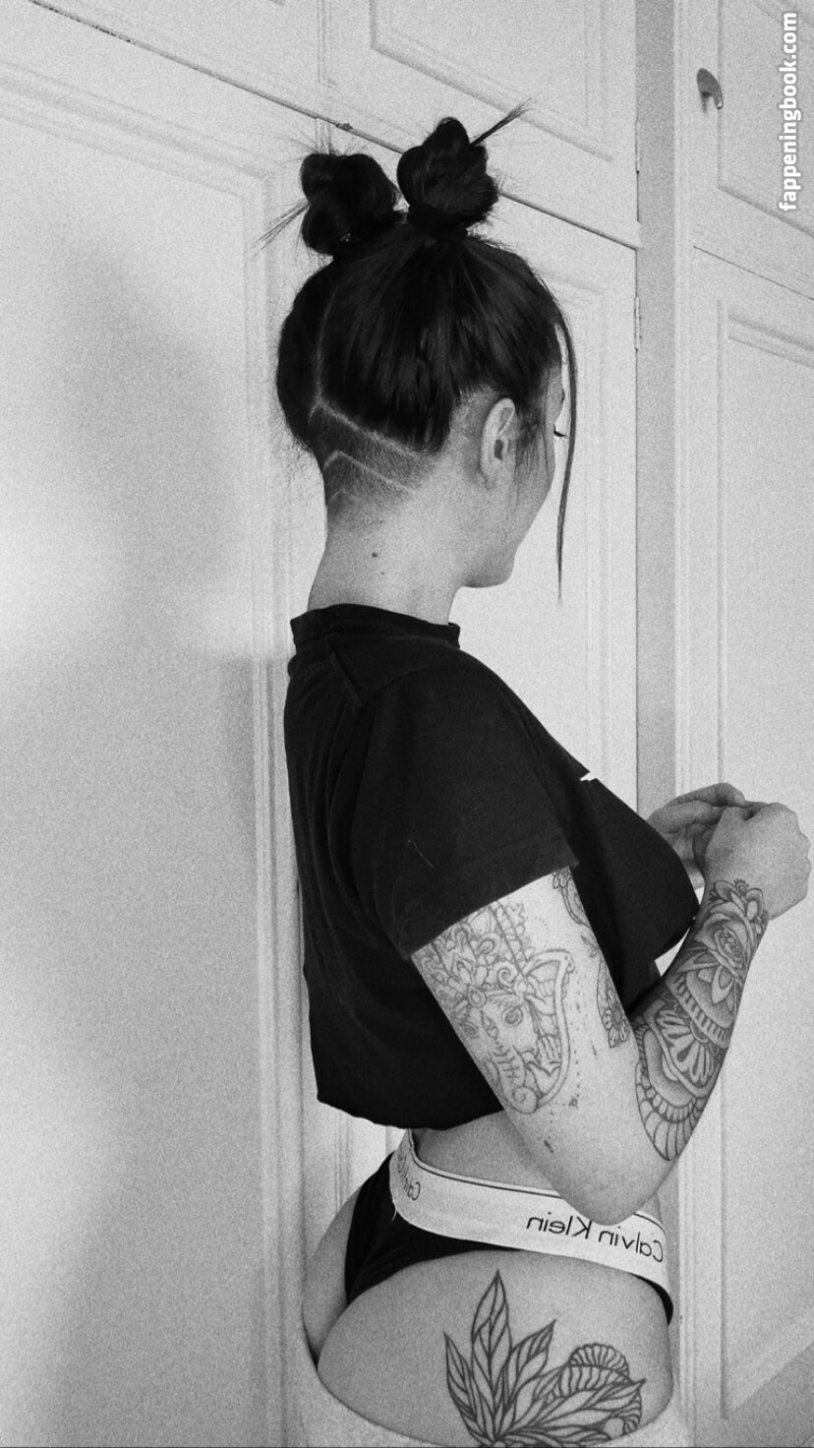 Hairstyle with a shaved nape