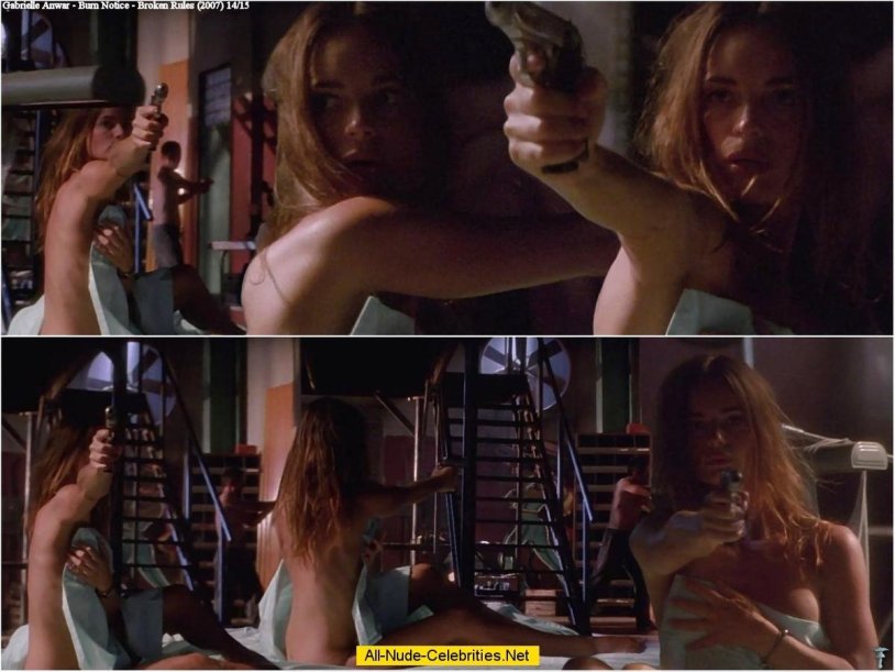 Gabriel Anvar in his youth naked