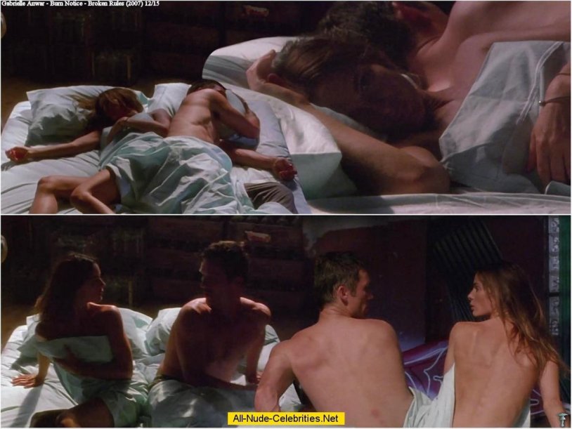 Gabriel Anvar naked in the cinema