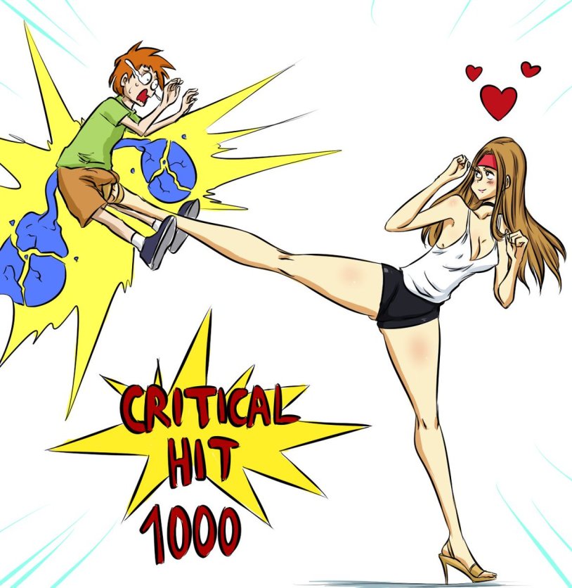 Anime Cartoon Ballbasting