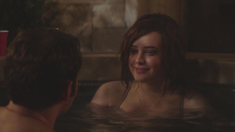 Katherine Langford in Jacuzzi