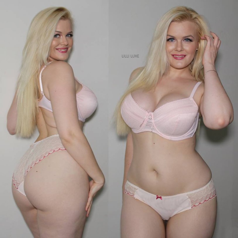 Lilli Luxe Plus-Size model