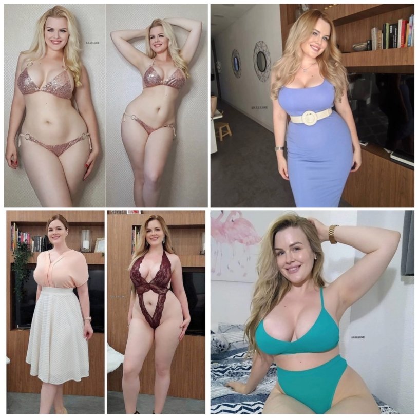 Model plus saz lilly luxury