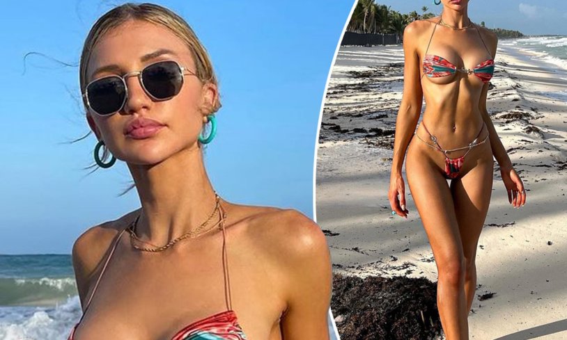 Olga Buzova in micro bikini