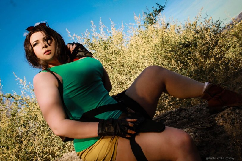Cosplay on Lara Croft