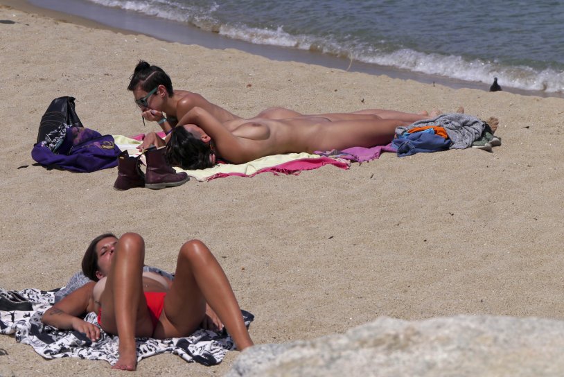 Beach Barcelona Girls Toples