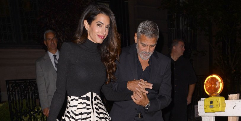 Clooney and Salma Hayek