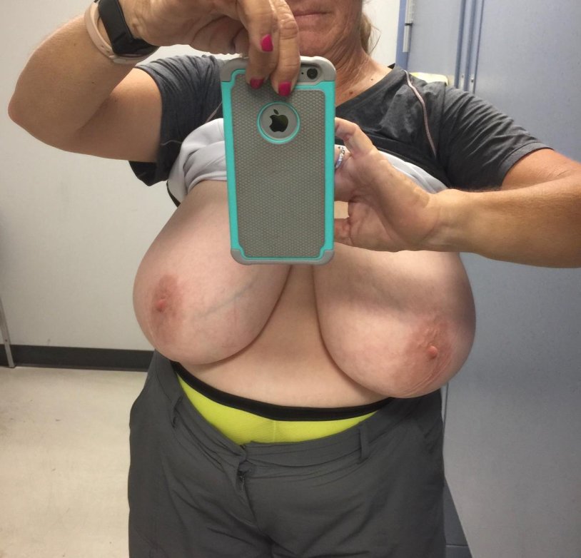 Erotic selfies of old women