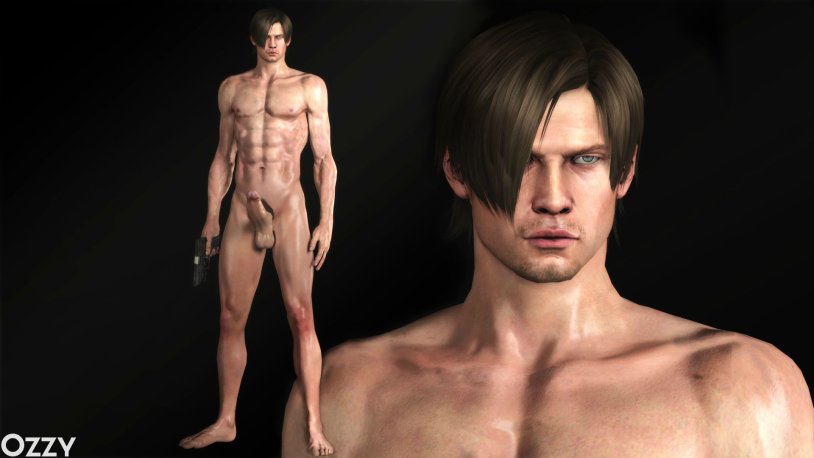 Leon Kennedy Resident Evil Naked