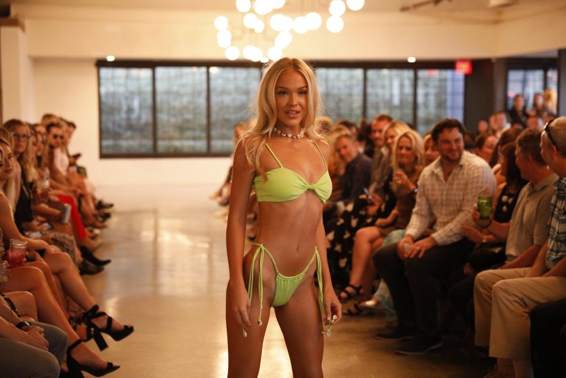 Showing the new KaOHS collection in Los Angeles (08/15/2019) photo model name