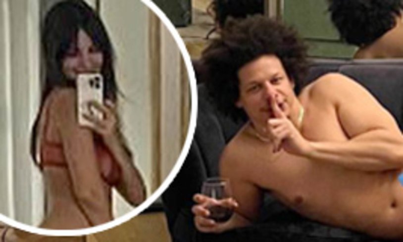 Emily Ratakovsky and Eric Andre