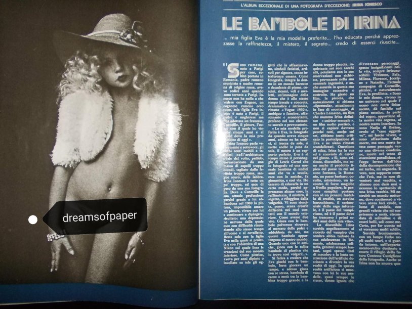 Spermula Eva Ionesko