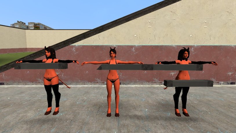 Naked Models for Harris Mod