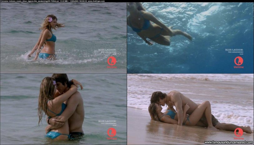 Indiana Evans Blue Laguna Naked