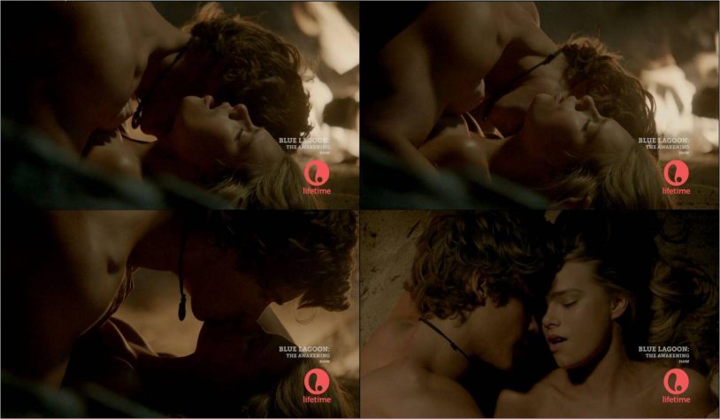 Indiana Evans Blue Laguna Naked