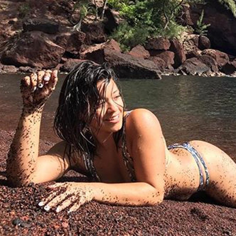 Gina Rodriguez in a swimsuit