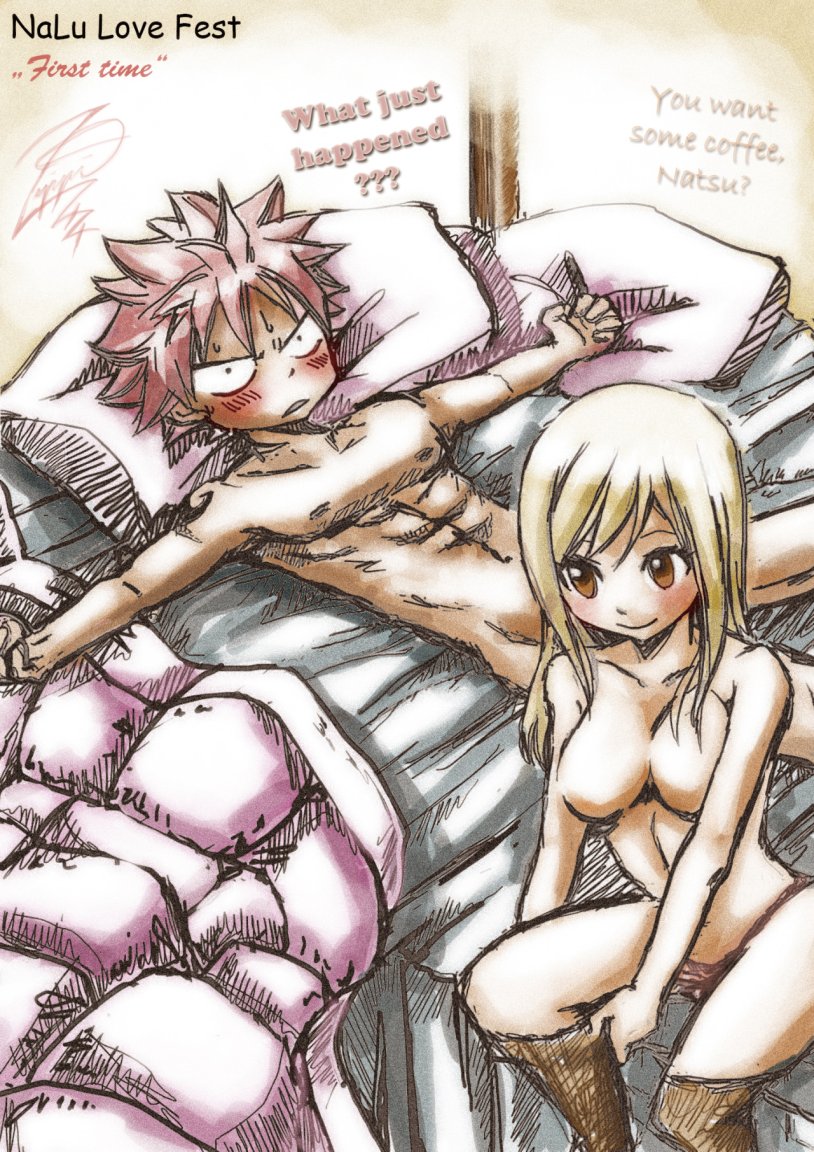 Fairy Tail Natsu and Lucy Zippi