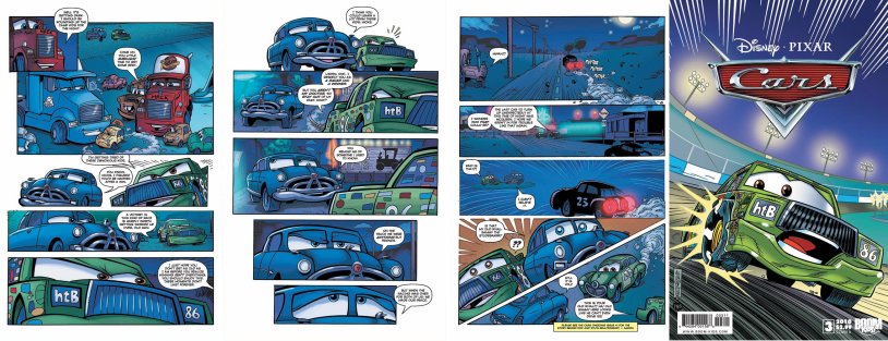 Lightning McQueen and Chico Hicks