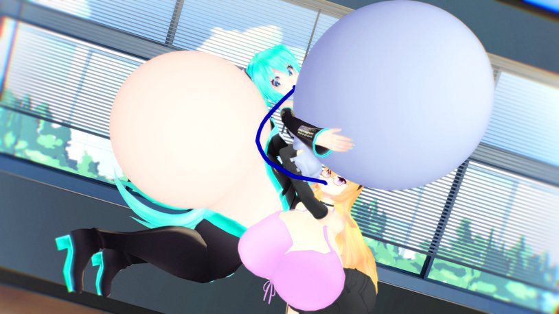 Cow Girl Miku Huge Breast Expansion and Milking (Part 2) - By Imbapovi