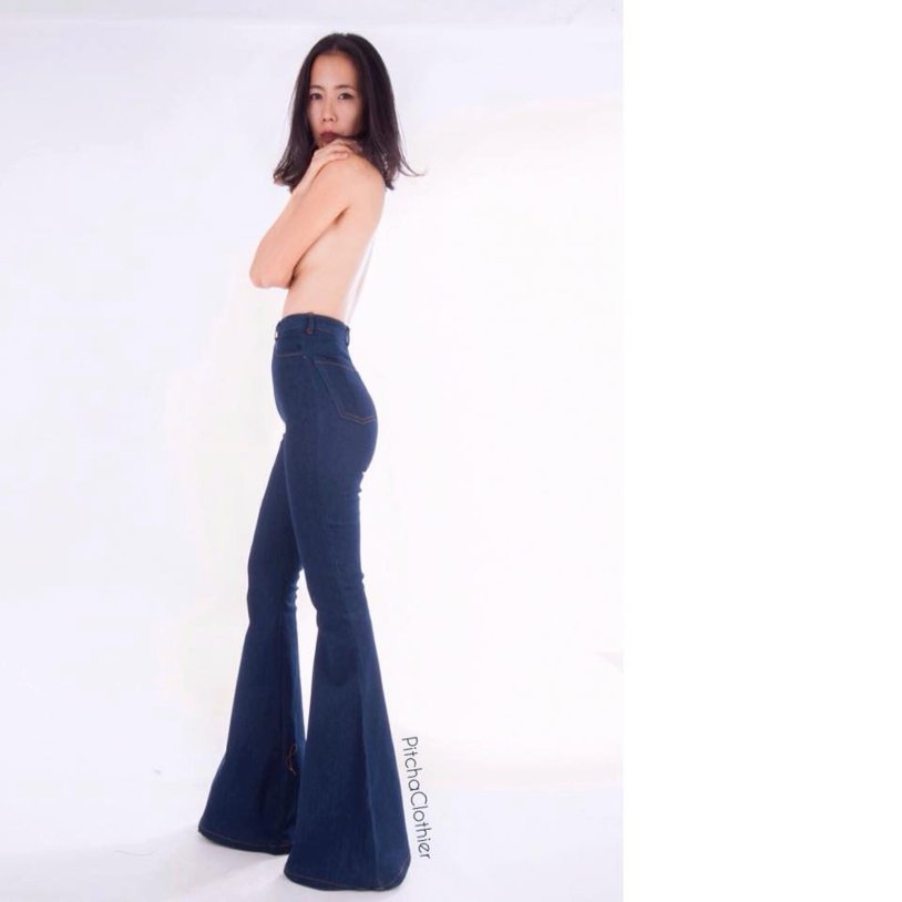 Bell bottom jeans
