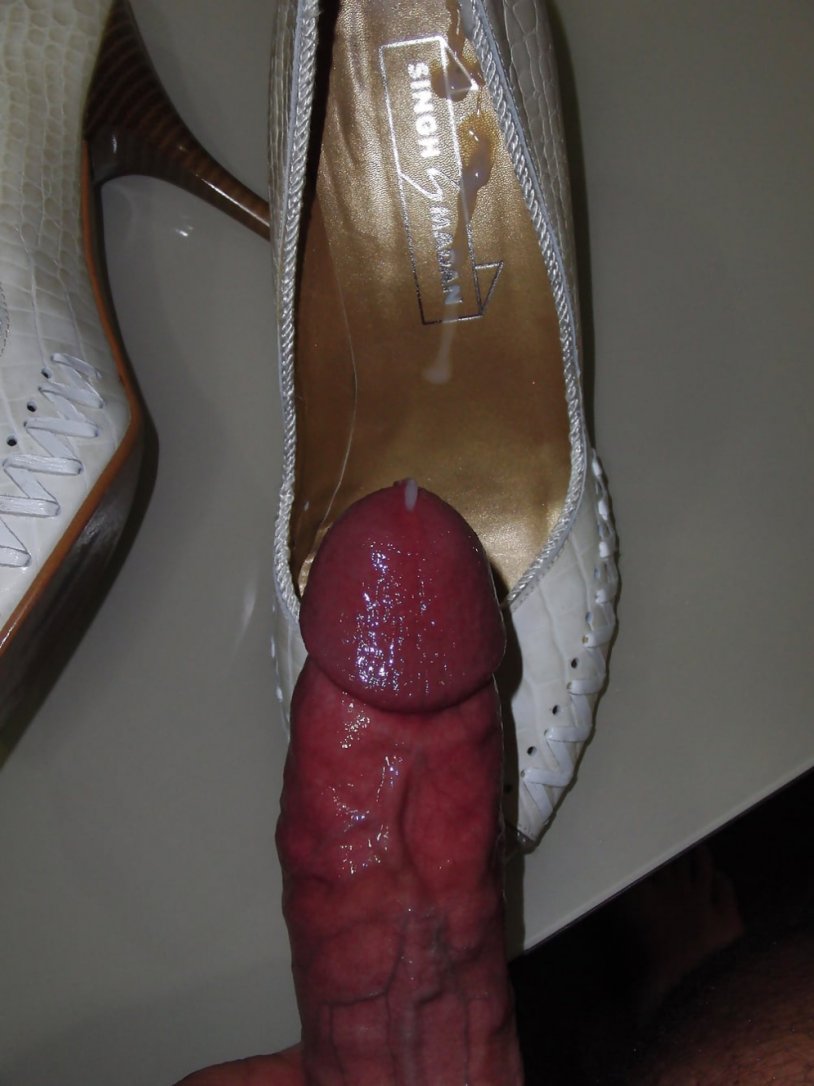 CUM DAD Dick Inside Very Small Dress Shoe Cum on Little Shoe