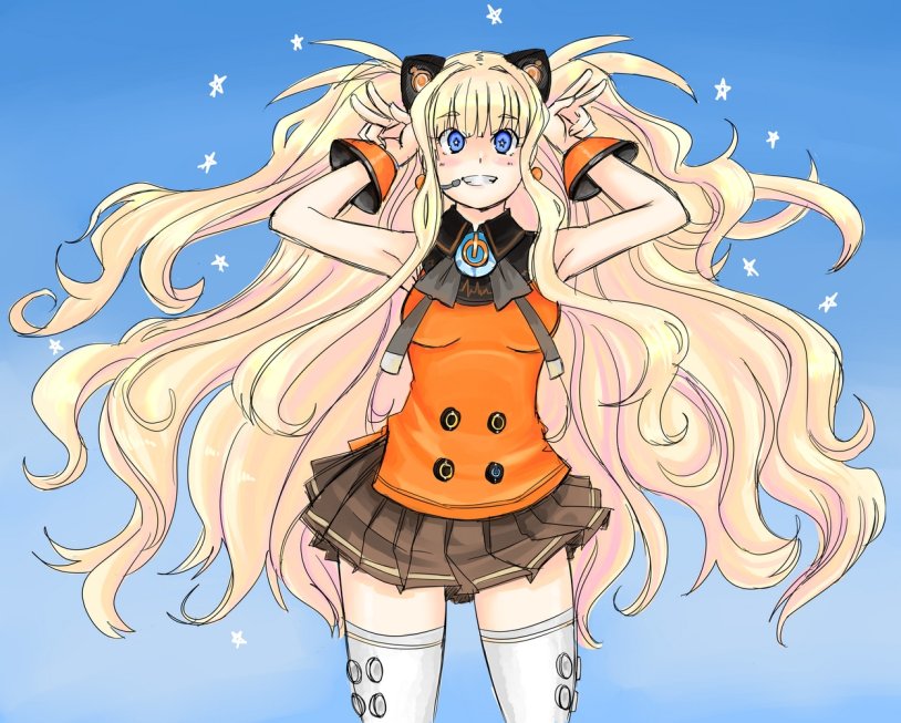Seeeu Vocaloid Hair