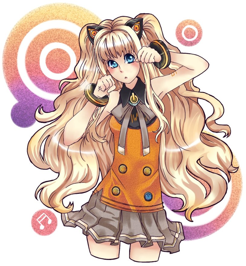 Seeu vocaloid brown hair