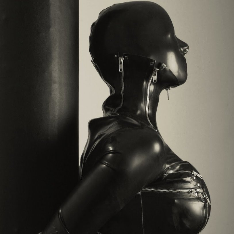 Binding girls in latex