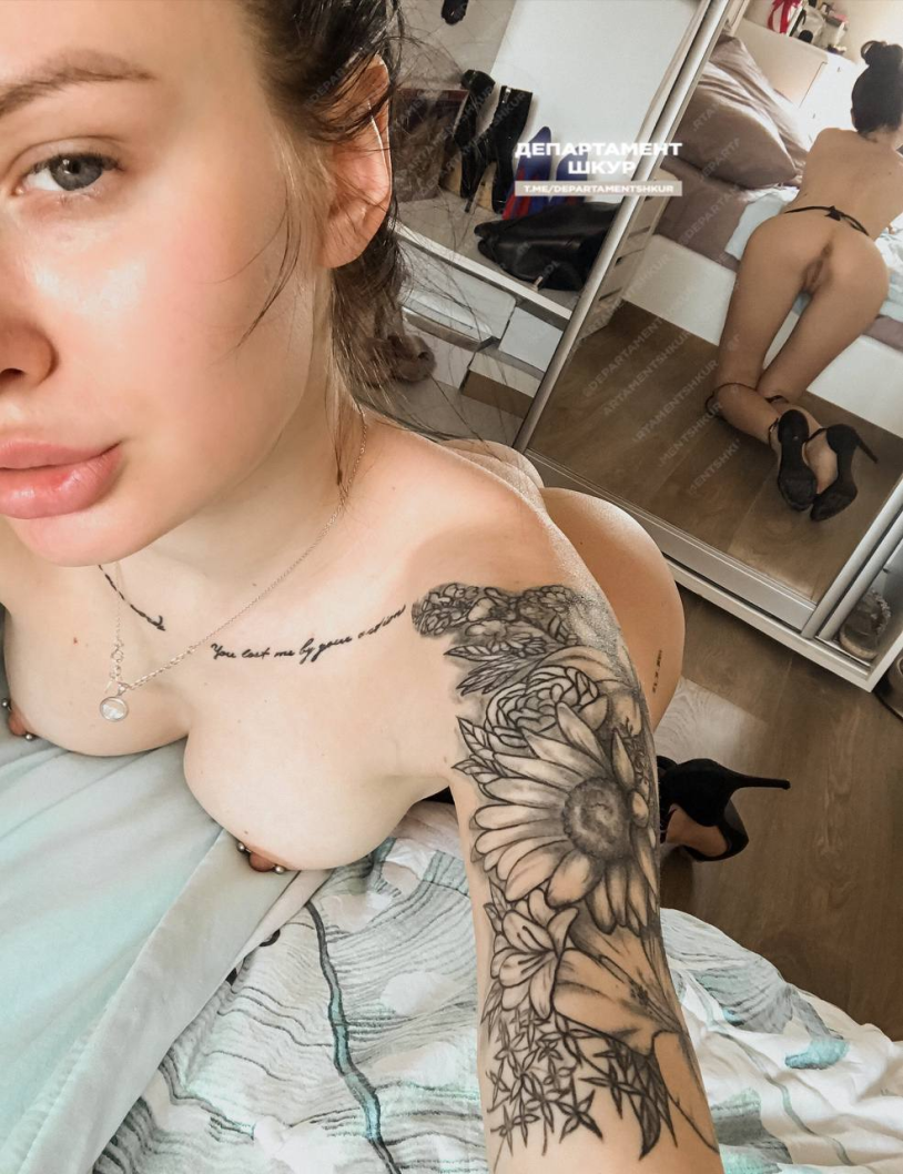 She showed her charms