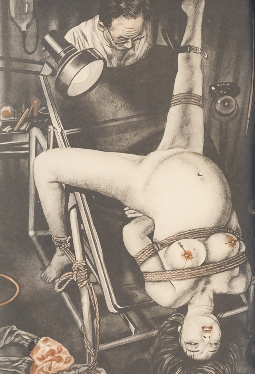 Pregnant torture drawings