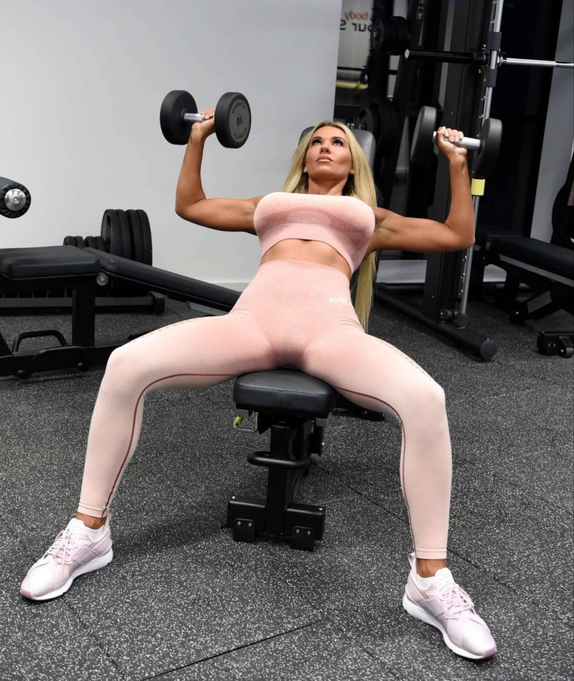 Picture 10: Naked Teens Are Working Out in the Gym: One of the