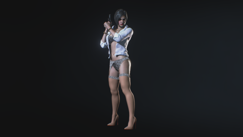 Jill Valentine in underwear