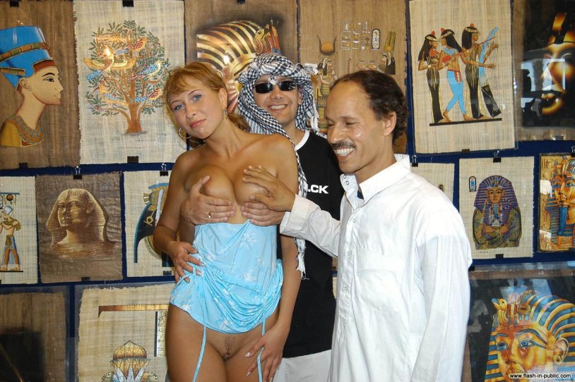 Wife in Egypt with Arabs Nude