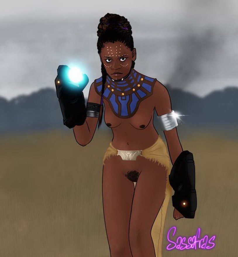 Naked Shuri Marvel Black Panther