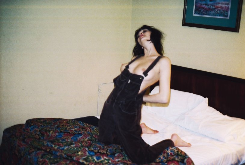 Taylor Lashae Nude in overalls